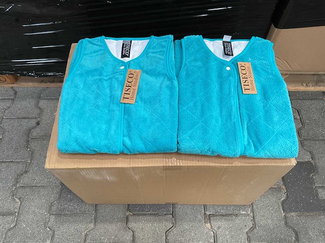 Partij baby slaapzakken petrol (24x) - afbeelding 3 van  3