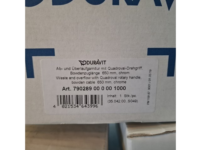 Partij bad-overloopcombinaties - afbeelding 7 van  9