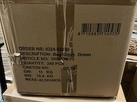 Partij bag crozy fall green 12.5x12.5x12.5cm (4080x) - afbeelding 5 van  6