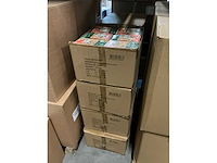 Partij bag floral christmas creme 12/12x15/15x18cm (1920x) - afbeelding 3 van  3