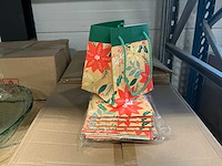 Partij bag floral christmas creme (1920x) - afbeelding 2 van  6