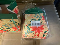 Partij bag floral christmas creme (1920x) - afbeelding 4 van  6