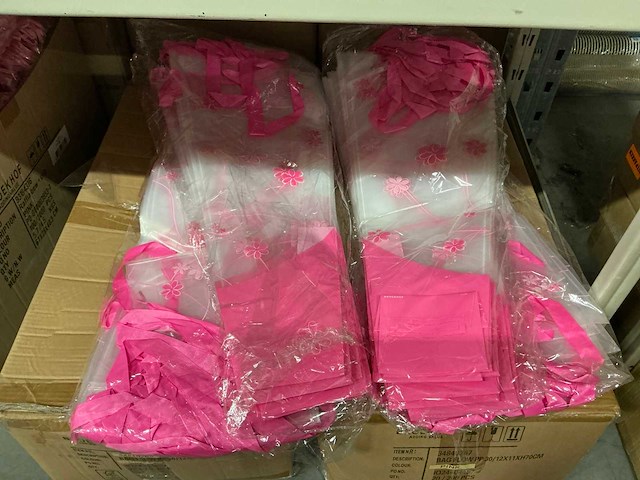 Partij bag flow pp 30/12x11xh70cm pink (480x) - afbeelding 1 van  4