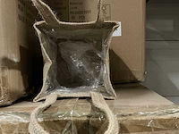 Partij bag foxy jute 14,5x14,5xh14,5cm (2070x) - afbeelding 2 van  5