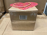 Partij bag gift full love 12,5x12,5x12,5cm red (2000x) - afbeelding 4 van  7