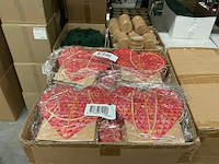 Partij bag gift full love 12,5x12,5x12,5cm red (2000x) - afbeelding 7 van  7