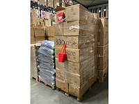 Partij bag green solutions 15/15x11/11x20cm red (8200x) - afbeelding 4 van  6