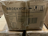 Partij bag heart full love 26x9xh25cm pink (2100x) - afbeelding 3 van  3