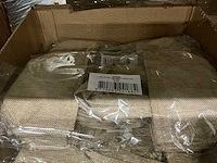 Partij bag natural non-woven 9,5x9xh11cm (340x) - afbeelding 4 van  6