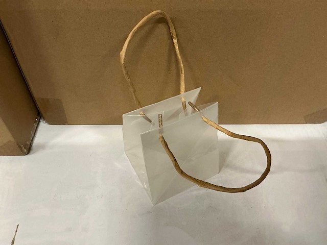 Partij bag natural pp 9,5x9x11cm transparant (3000x) - afbeelding 2 van  5