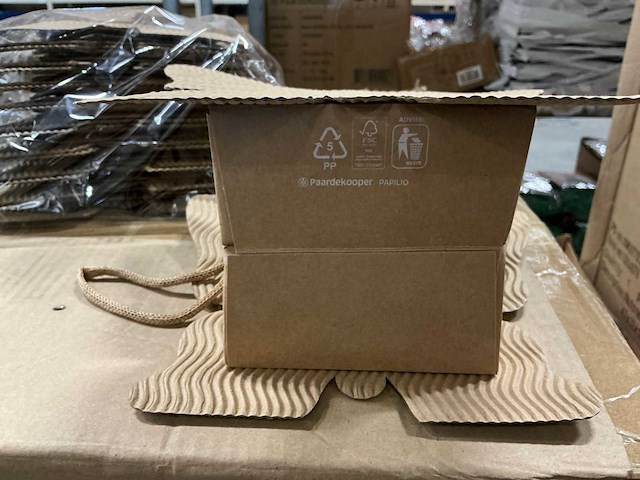 Partij bag papilo 11x11x9,5cm (650x) - afbeelding 3 van  6