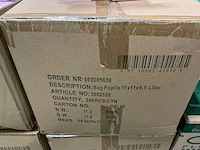 Partij bag papilo 11x11x9,5cm lilac (1440x) - afbeelding 6 van  6