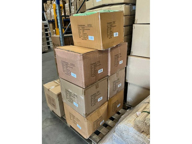 Partij bag pastel felt 12,5x11,5xh14,5cm green (1400x) - afbeelding 7 van  7