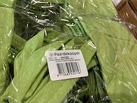 Partij bag pastel felt 12,5x11,5xh14,5cm green (1400x) - afbeelding 2 van  7