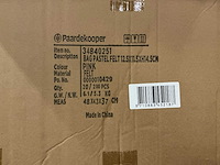 Partij bag pastel felt 12,5x11,5xh14,5cm pink (2100x) - afbeelding 4 van  6