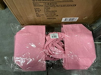 Partij bag pastel felt 12,5x11,5xh14,5cm pink (2100x) - afbeelding 5 van  6