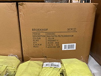 Partij bag pastel felt 9,5x9,5xh11cm yellow (1100x) - afbeelding 4 van  4