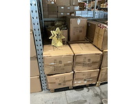 Partij bag single star cardboard 12x15xh15cm gold (1900x) - afbeelding 1 van  2