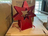 Partij bag single star cardboard 12x15xh15cm red (2500x) - afbeelding 1 van  4