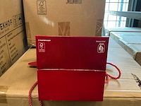 Partij bag single star cardboard 12x15xh15cm red (2500x) - afbeelding 2 van  4