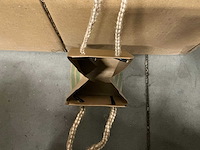 Partij bag sporty carton 9,5x8,5xh9,5cm light green (1600x) - afbeelding 2 van  6