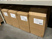 Partij bag sporty carton 9,5x8,5xh9,5cm light green (1600x) - afbeelding 5 van  6