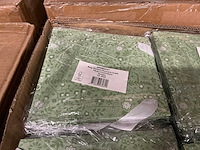 Partij bag sweet flowers kraft 19,5x11xh18cm green (3600x)