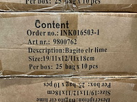 Partij bagito clr lime 19/11x12/11x18cm (8750x) - afbeelding 4 van  6