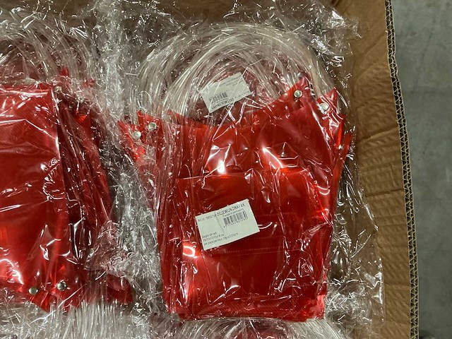 Partij bagito clr red 19/11x12/11x18cm (840x) - afbeelding 3 van  4