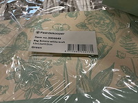 Partij bags botany white kraft 12x12xh12cm green (1200x) - afbeelding 5 van  6