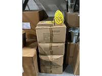 Partij bags easter surprise 13x13x13/23.2cm yellow (1830x) - afbeelding 2 van  7