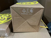 Partij bags easter surprise 13x13x13/23.2cm yellow (1830x) - afbeelding 6 van  7