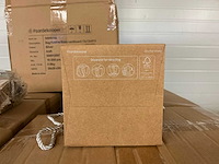 Partij bags festive stars cardboard 13x13xh15cm silvers (5000x) - afbeelding 3 van  5