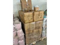 Partij bags festive stars cardboard 13x13xh15cm silvers (5000x) - afbeelding 4 van  5