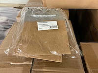 Partij bags festive stars cardboard 13x13xh15cm silvers (5000x) - afbeelding 5 van  5