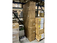 Partij bags foxy jute red 14,5x14,5,14,5cm (900x) - afbeelding 6 van  7