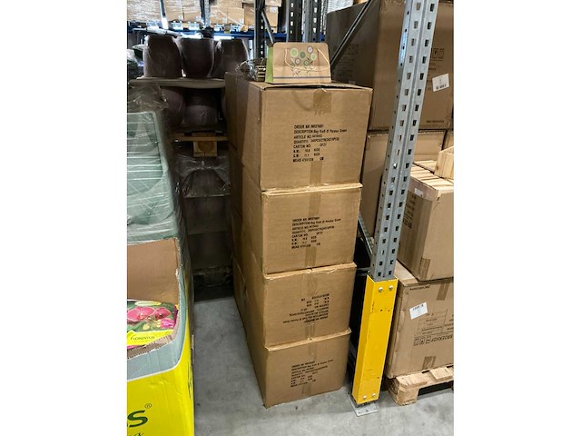 Partij bags kraft el paraiso green 22x11x13cm (1920x) - afbeelding 5 van  6