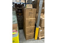 Partij bags kraft el paraiso green 22x11x13cm (1920x) - afbeelding 5 van  6