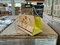 Partij bags kraft el paraiso yellow 22x11x13cm (2160x) - afbeelding 2 van  8
