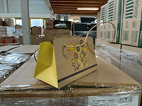 Partij bags kraft el paraiso yellow 22x11x13cm (2160x) - afbeelding 3 van  8