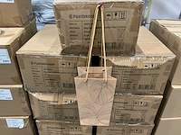 Partij bags leaf calathea carton 16x12x22cm silver (940x) - afbeelding 1 van  6