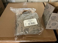 Partij bags mosa cardboard 13x13xh13cm beige (2650x) - afbeelding 4 van  6