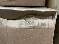 Partij bags natural non-woven 12,5x11,5xh14,5cm artificial jute (1000x) - afbeelding 6 van  6