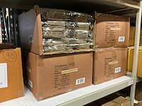 Partij bags natural non-woven 12,5x11,5xh14,5cm artificial jute (800x) - afbeelding 5 van  6