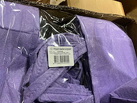 Partij bags pastel felt 12,5x11,5xh14,5cm lilac (1400x) - afbeelding 4 van  5