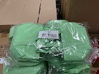 Partij bags pastel felt 9,5x9xh11cm green (1300x) - afbeelding 5 van  5