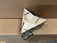 Partij bags prism 17x13cm black/white (4400x) - afbeelding 2 van  5