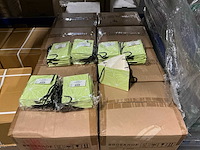 Partij bags prism green/white 53,5x24cm (4800x) - afbeelding 3 van  9