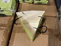 Partij bags prism green/white 53,5x24cm (4800x) - afbeelding 5 van  9