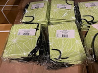 Partij bags prism green/white 53,5x24cm (4800x) - afbeelding 6 van  9